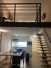 Subida al dormitorio