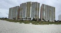 Panoramic of the entire complex from the beach.