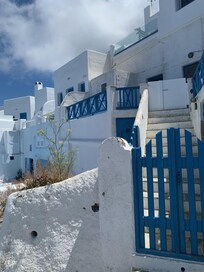 Entrance into the apartment complex