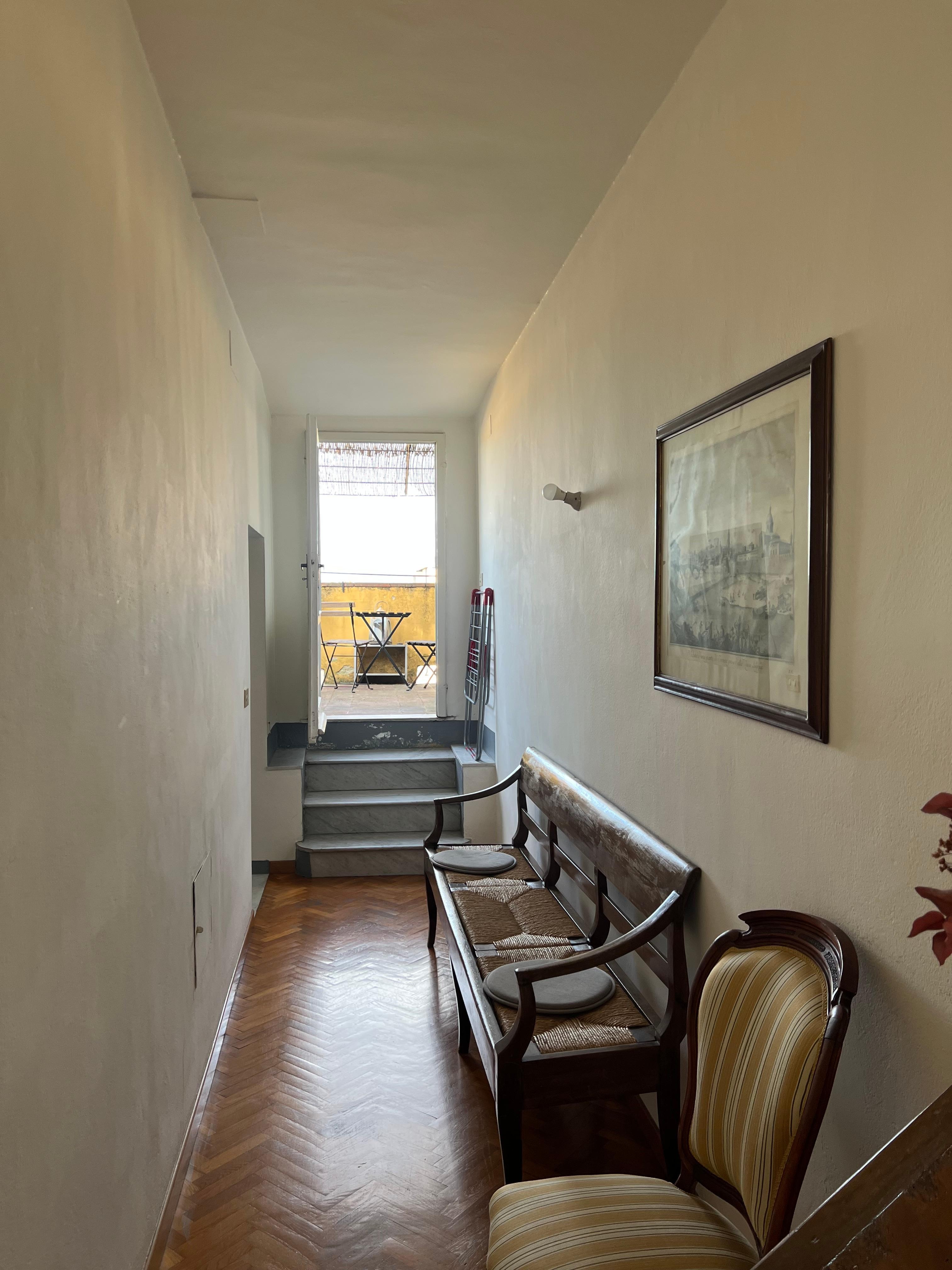 Hallway to the terrace