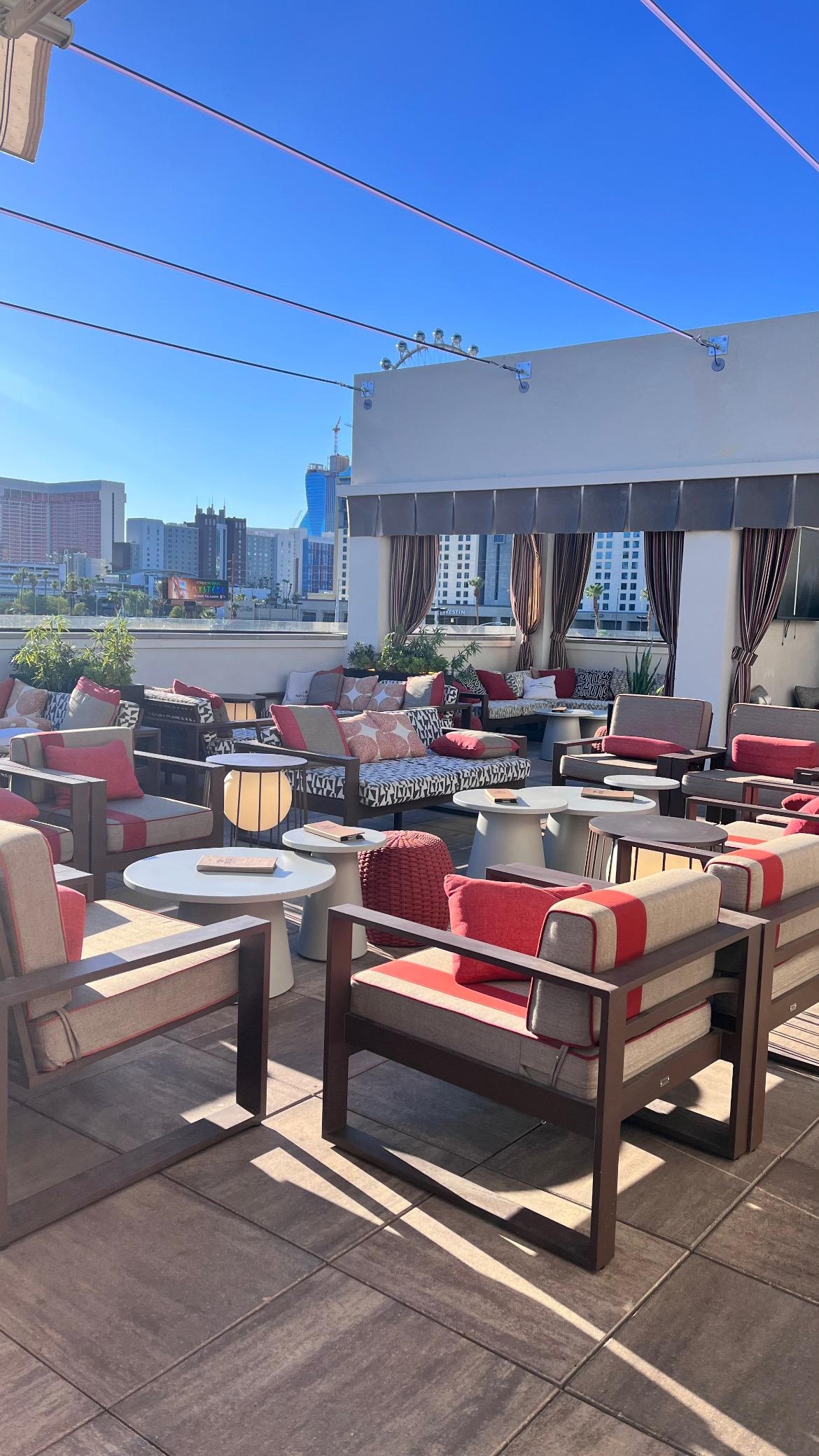 The Deck bar. 