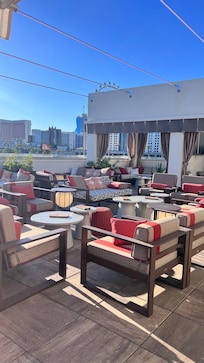 The Deck bar.