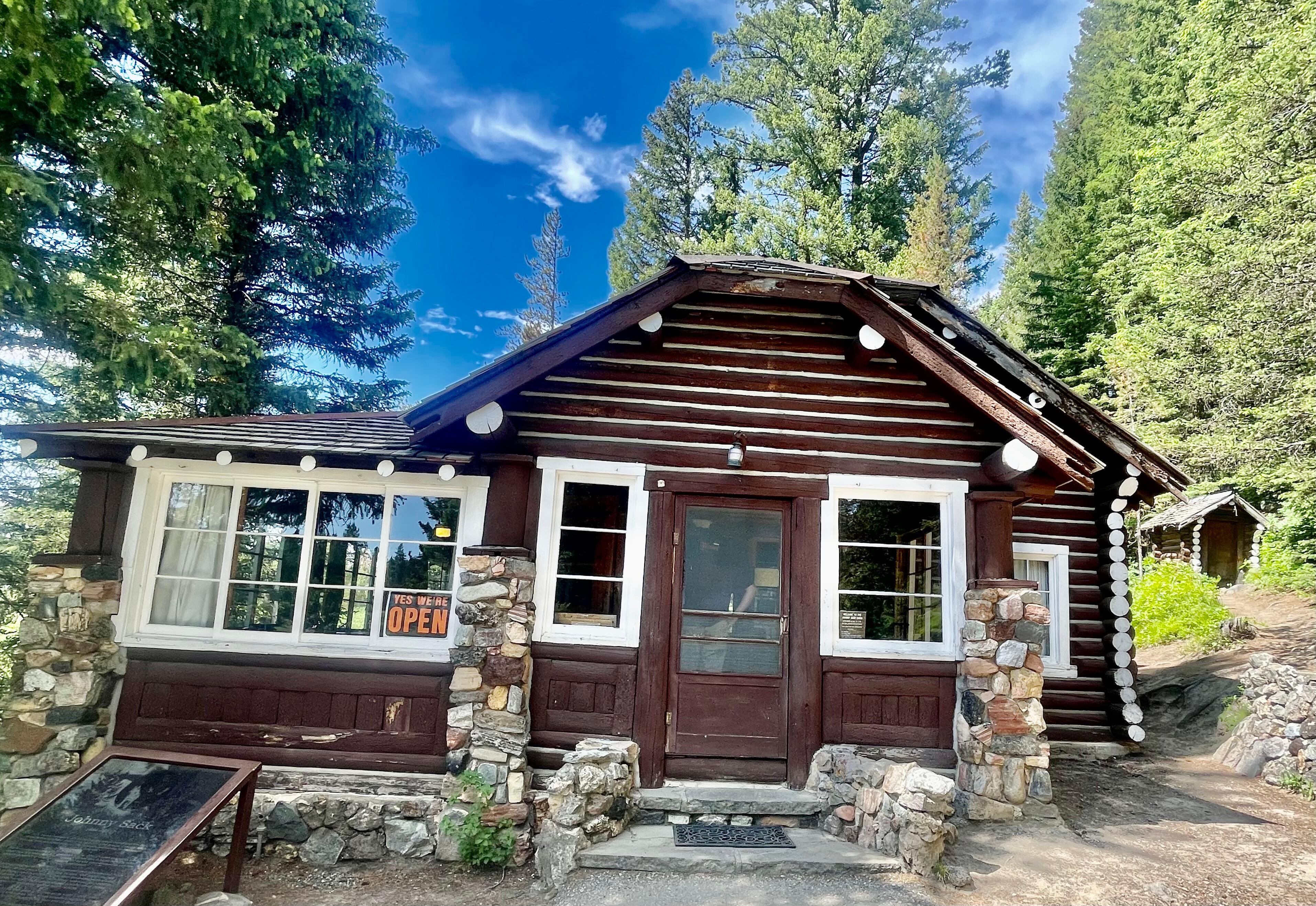 Johnny Sack’s cabin is nearby and an excellent example of craftsmanship.