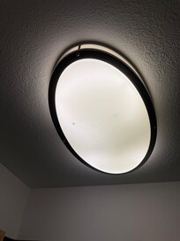 Light fixture dirty