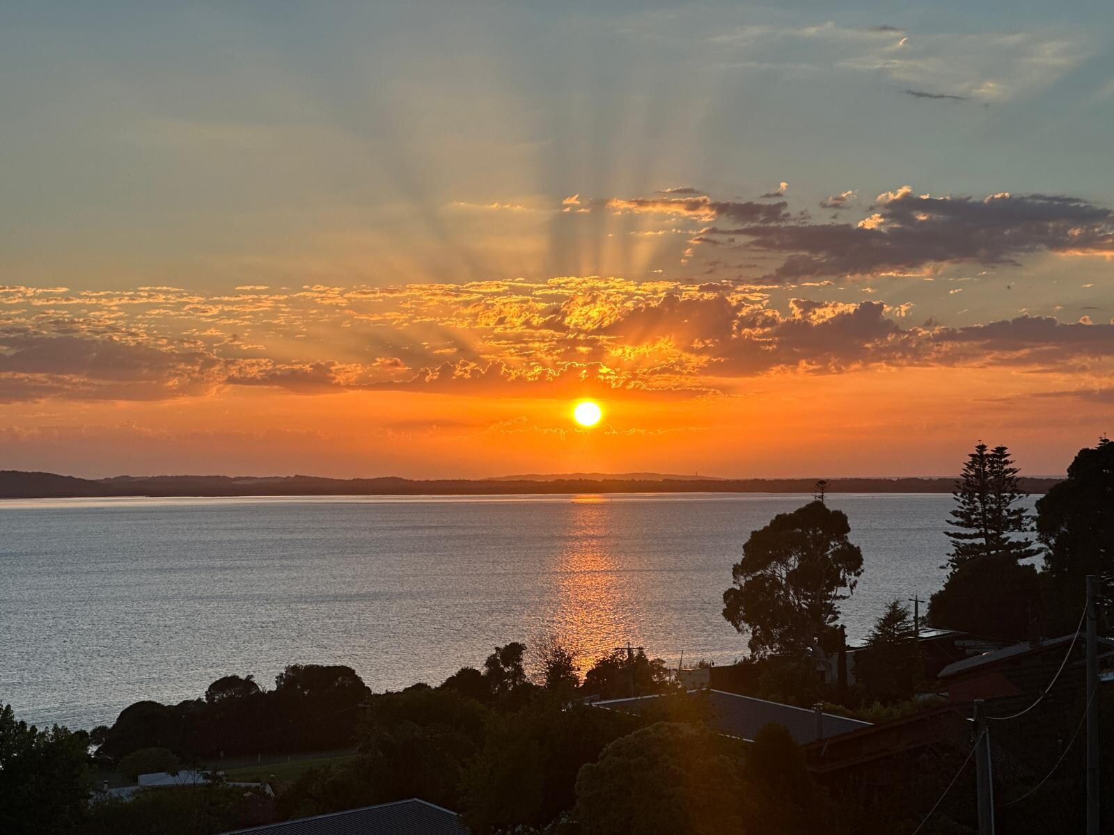 Sunrise from 'our' Balcony