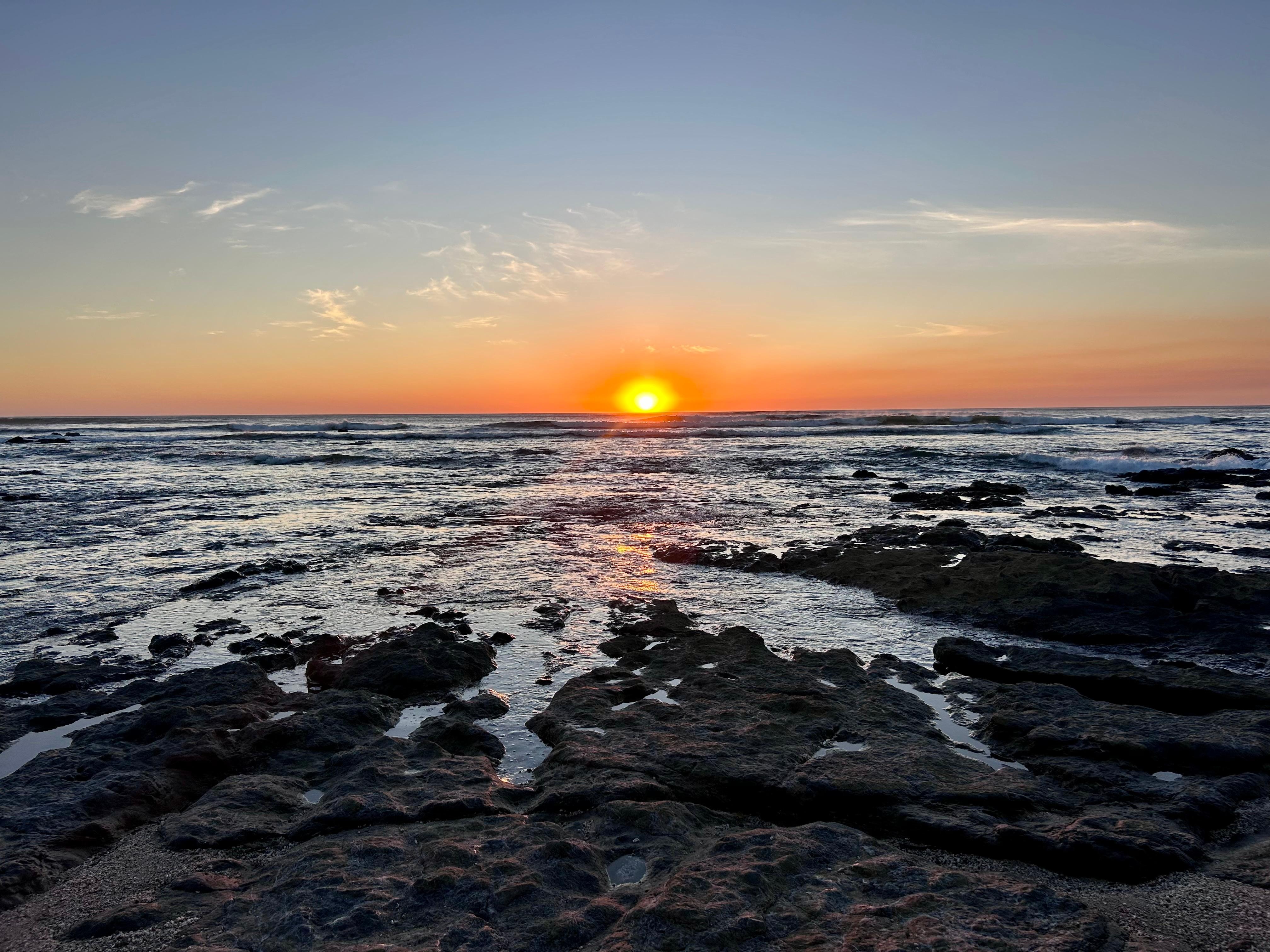 Walk across the street for sunsets. 