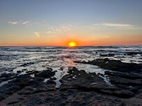 Walk across the street for sunsets.