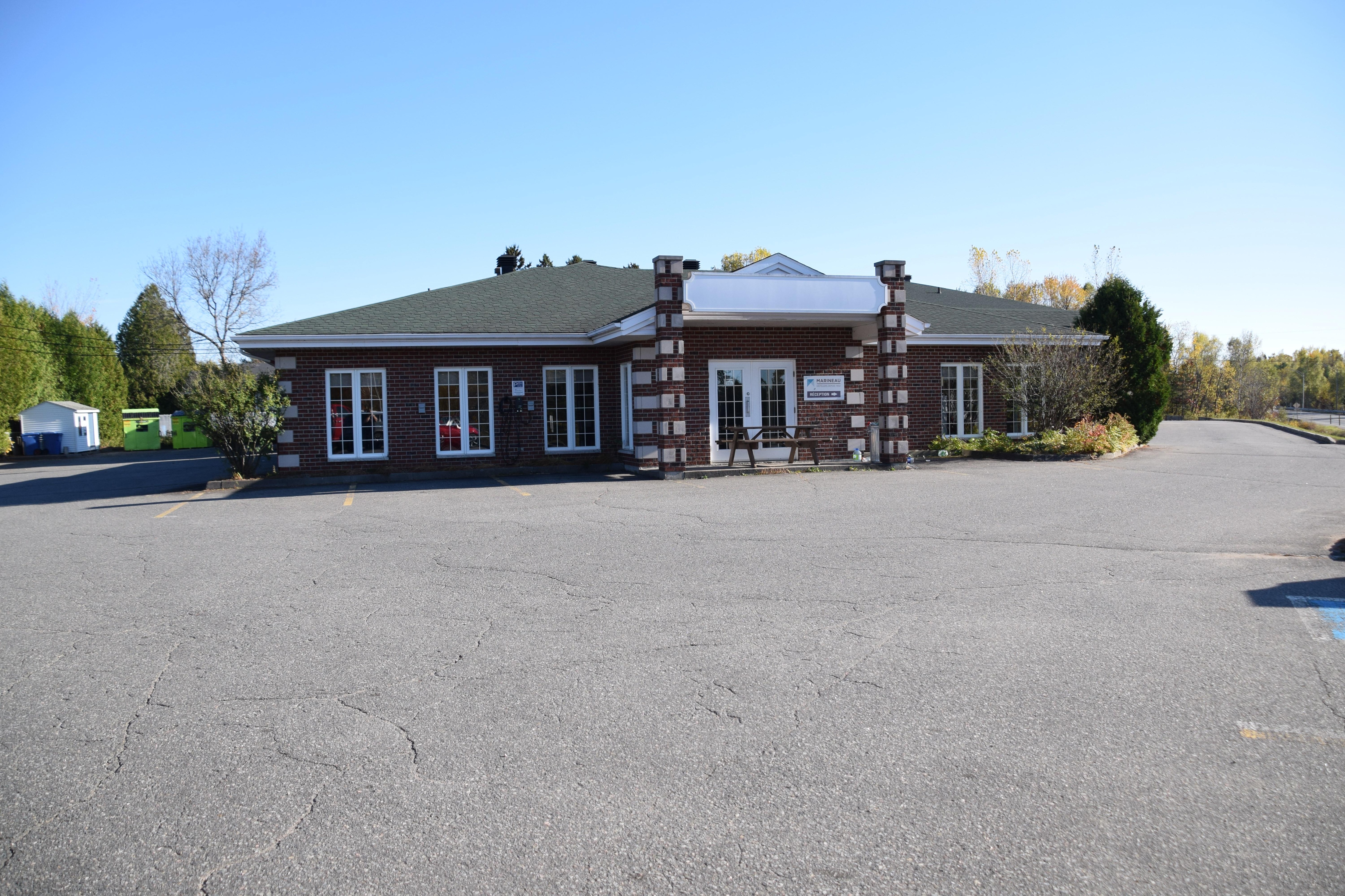 Réception de l'hôtel.