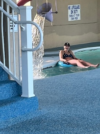 Water was cold!