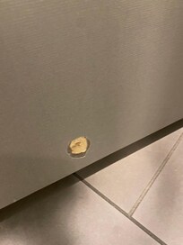 Broken door stop