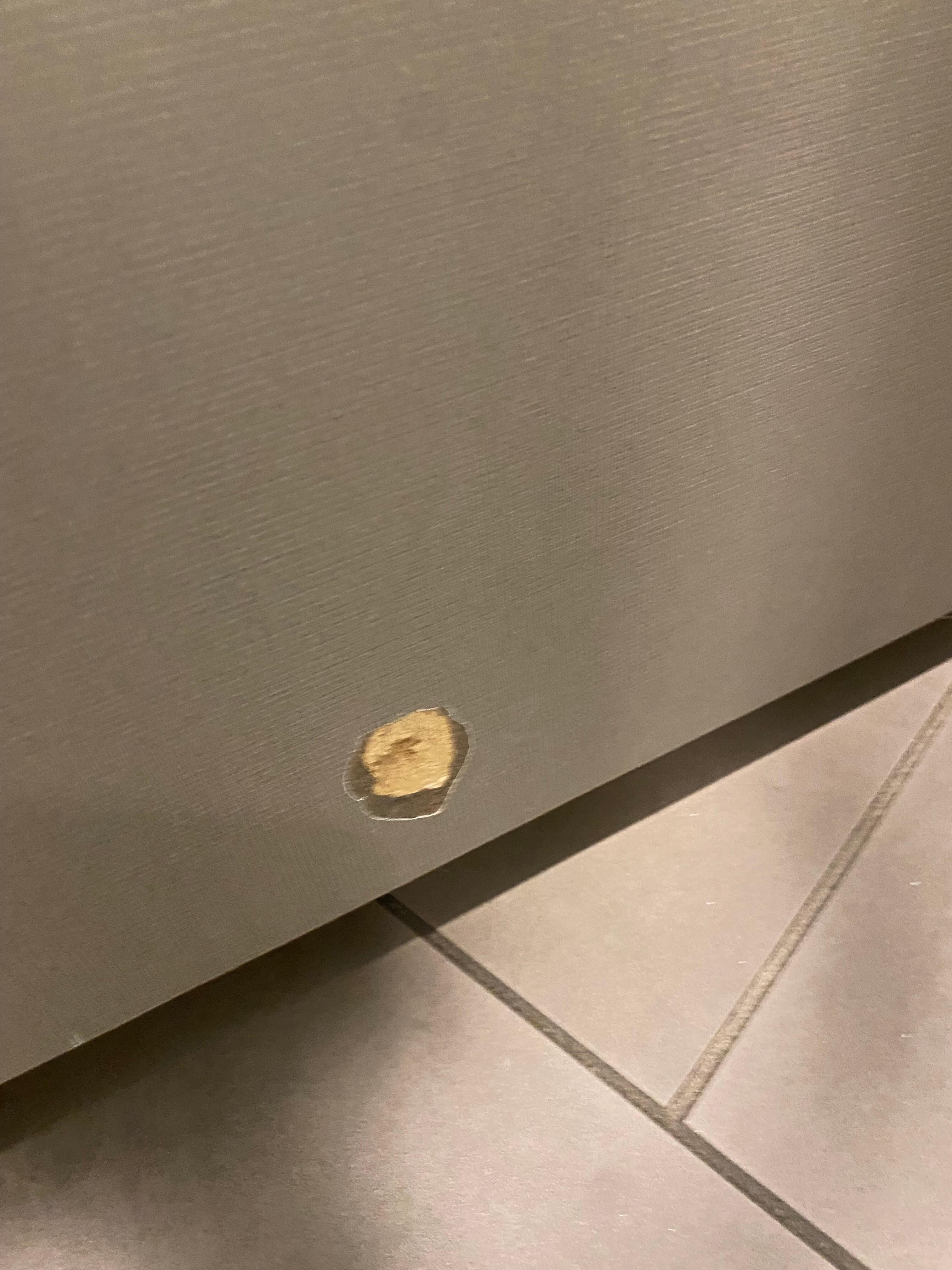 Broken door stop