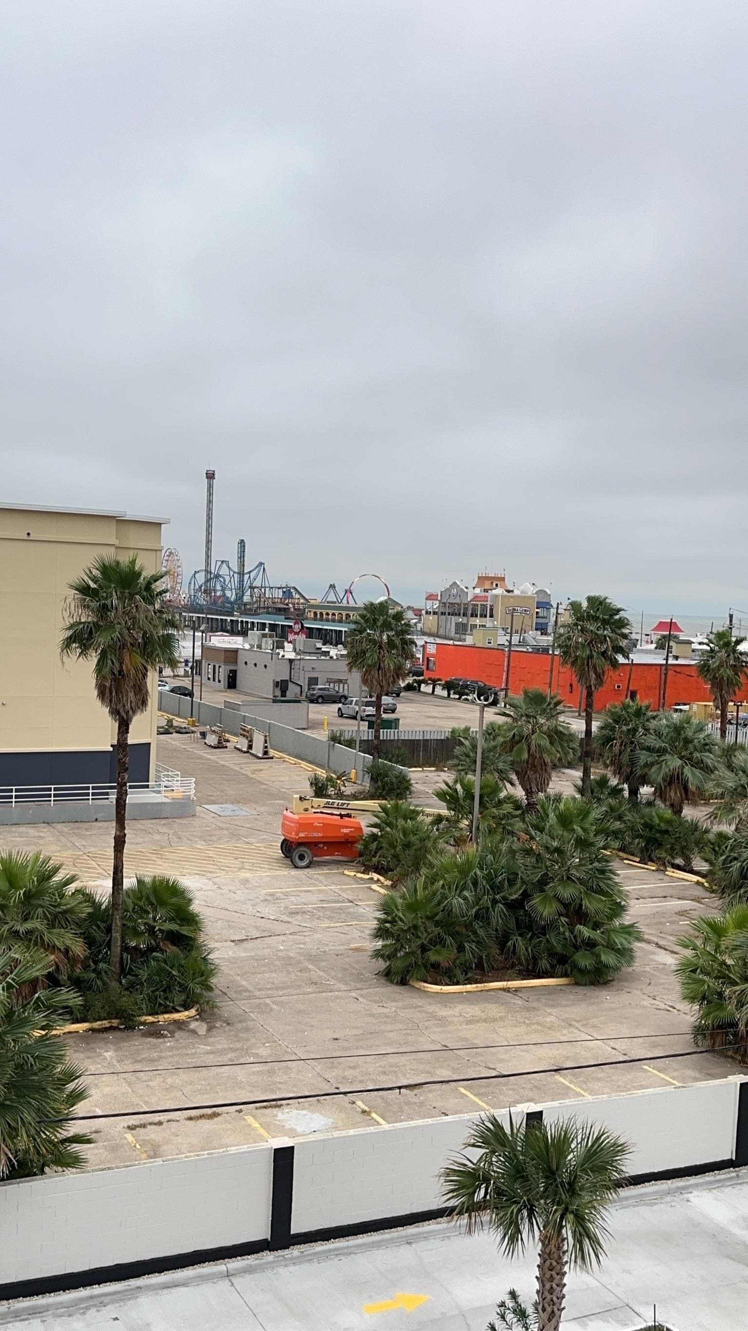 View from our balcony