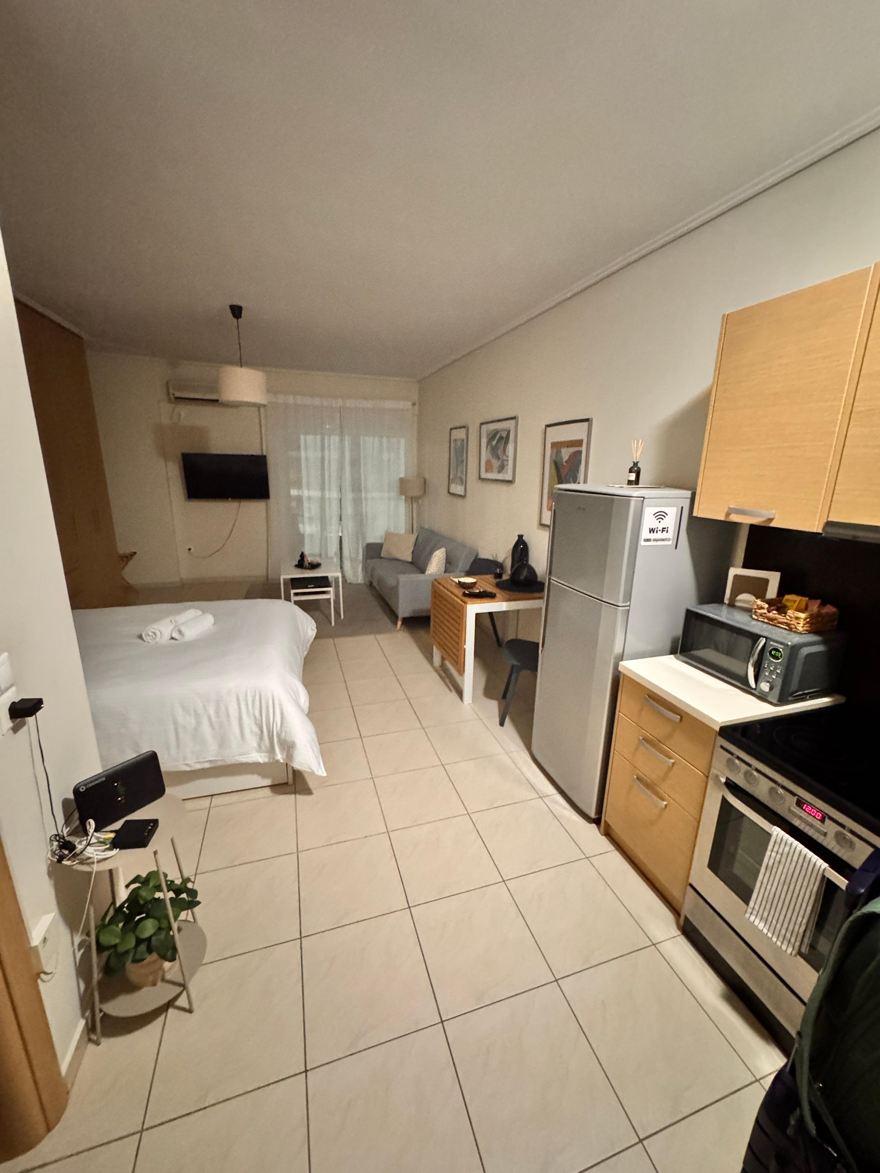 This is the studio apartment 
