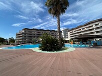 The pool was lovely