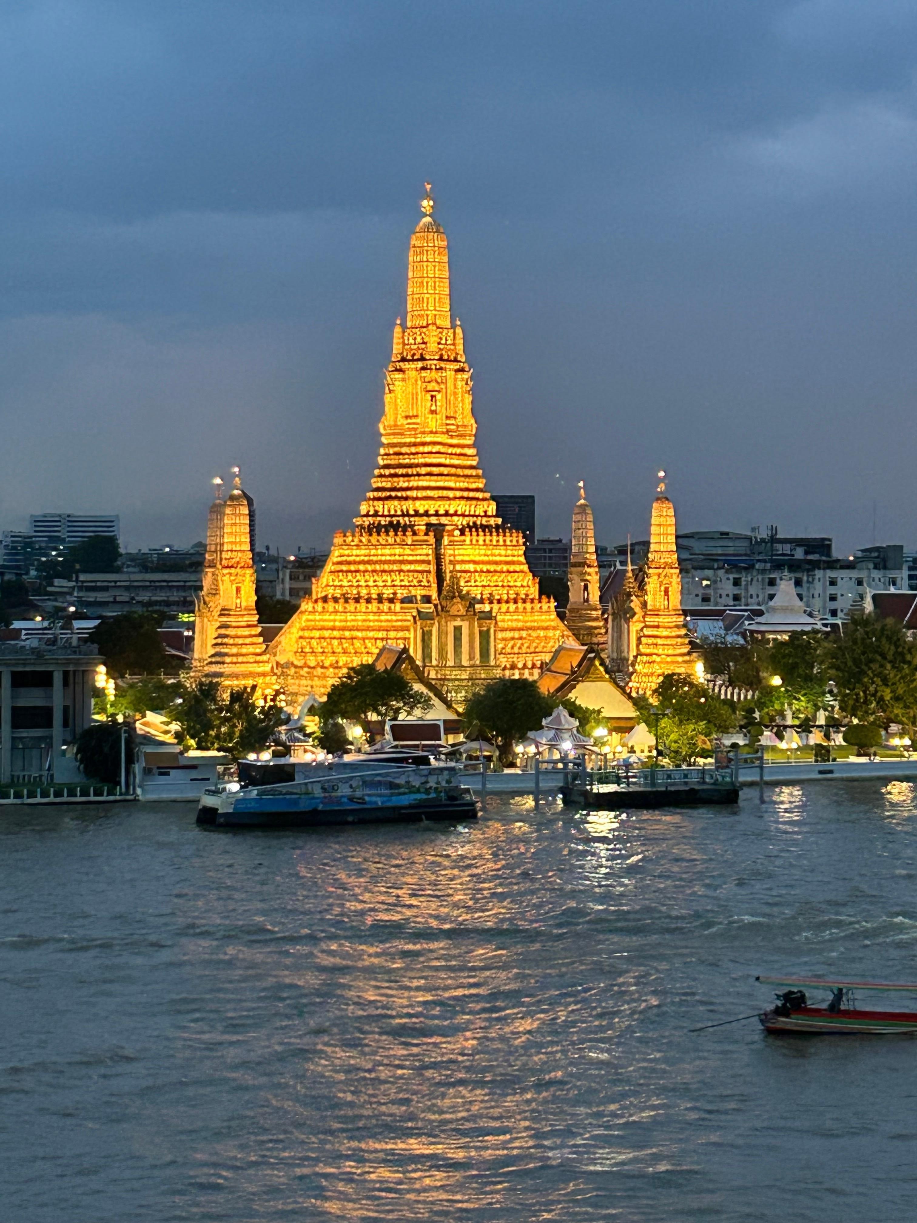 This is the view from our balcony