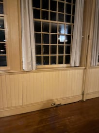 Picture of the ballroom deer in the paranormal investigation