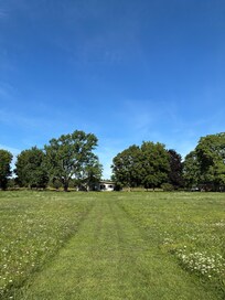 view of the house from lakeside