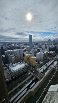 객실에서본 시내뷰
