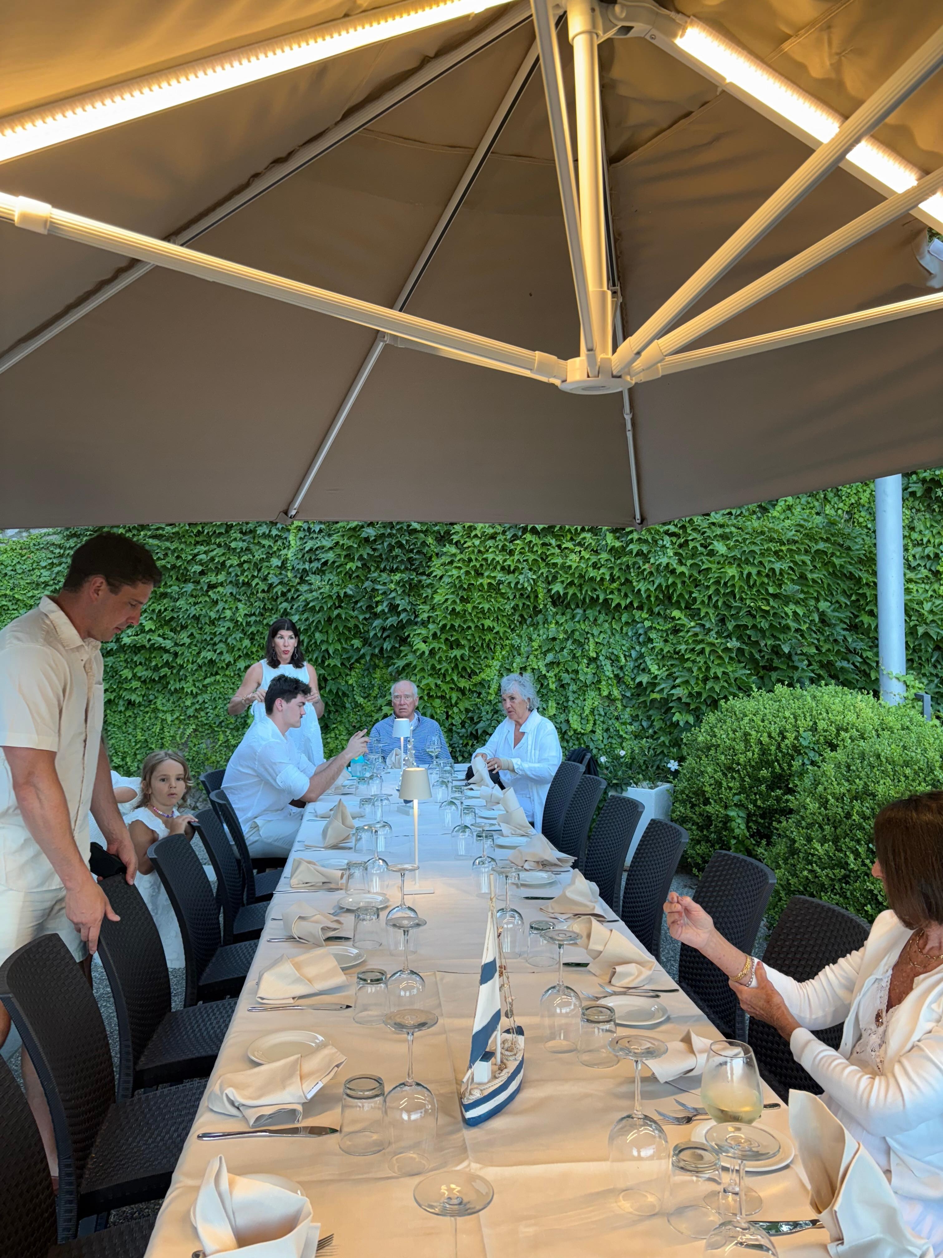 Dinner on the Veranda