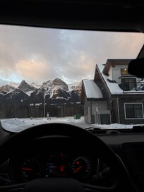 Parking under apartments