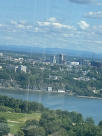 Vue de notre chambre