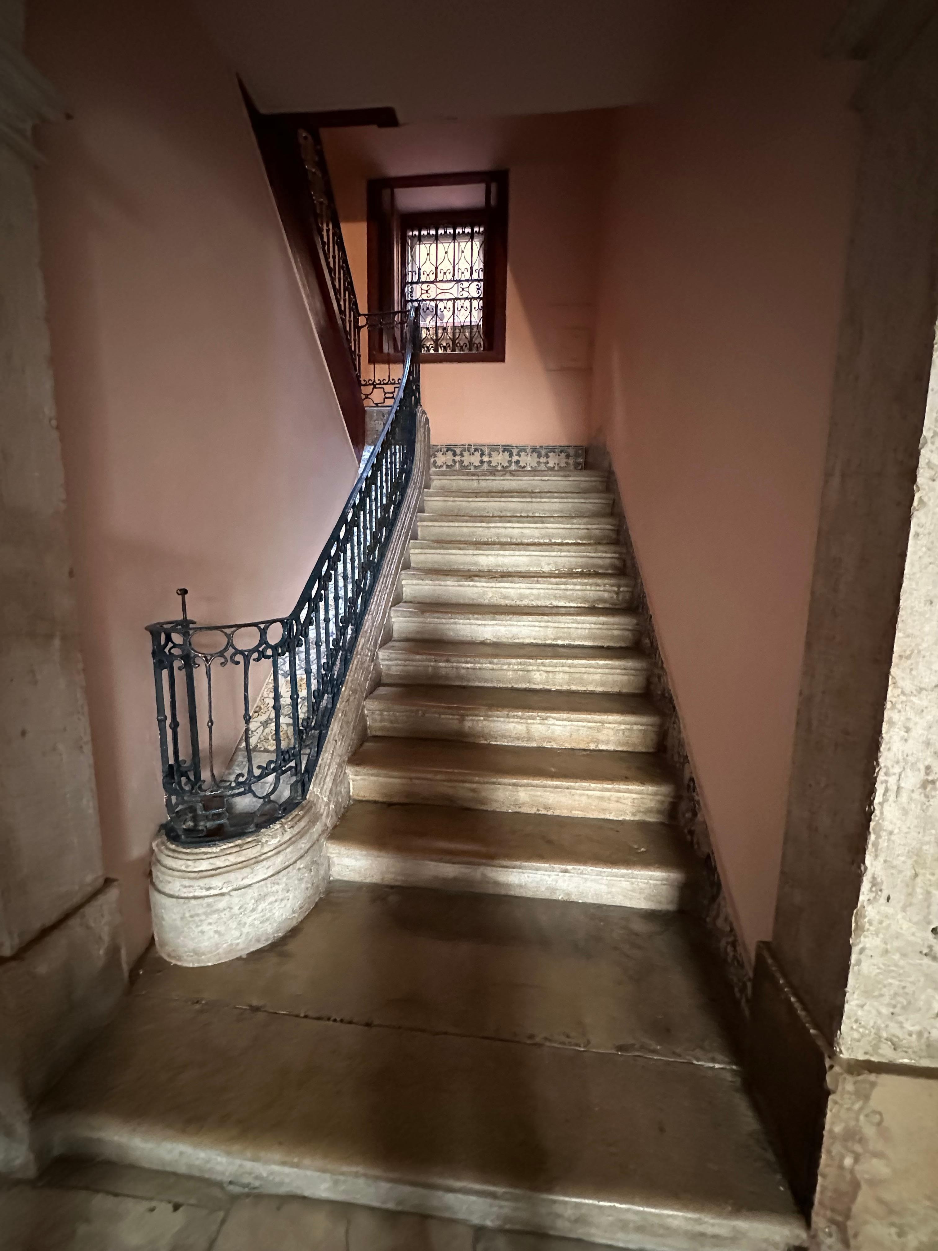 Entrance. Have to walk up a few steps