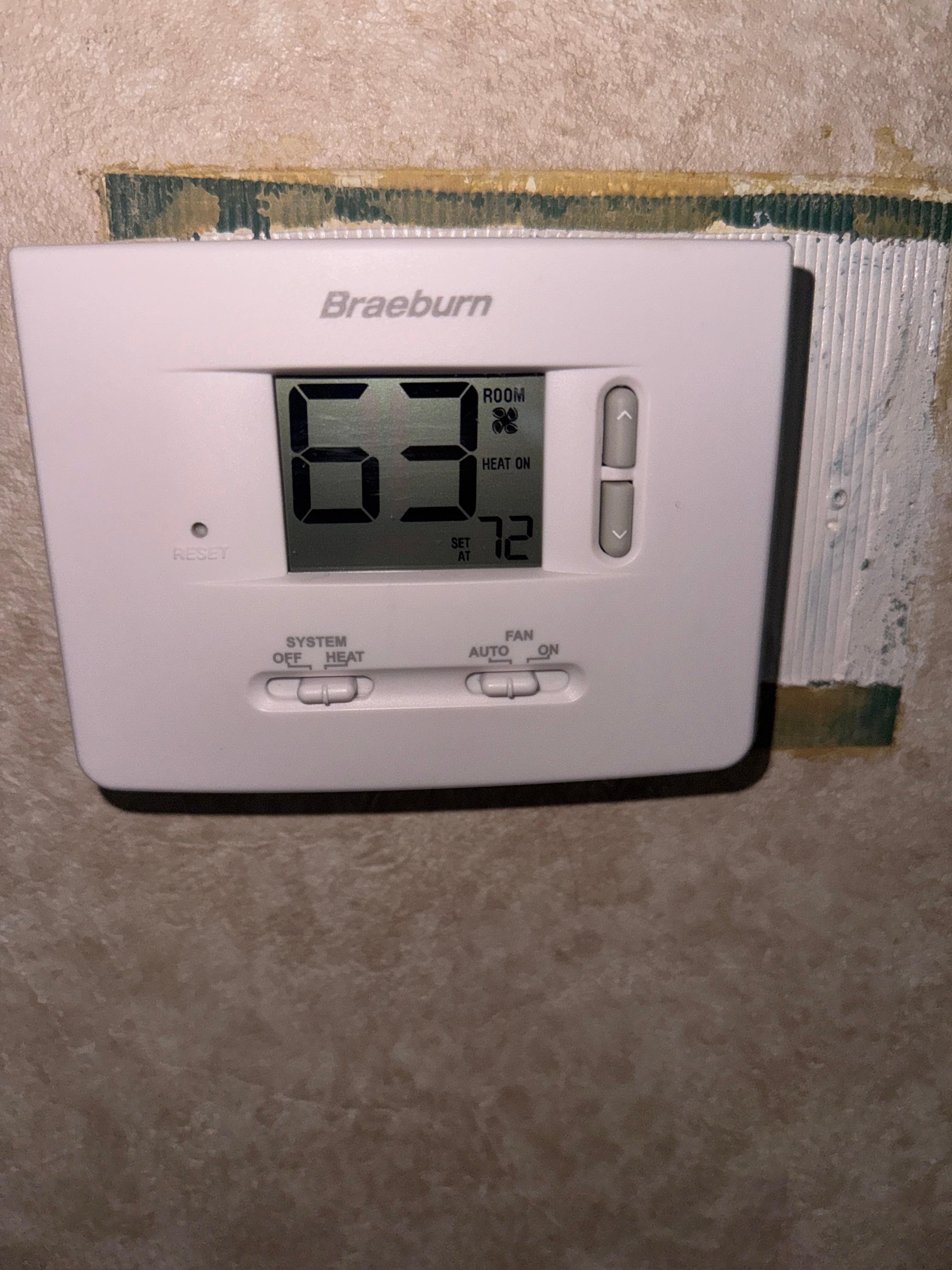 Cold room! No power means heat doesn’t work
