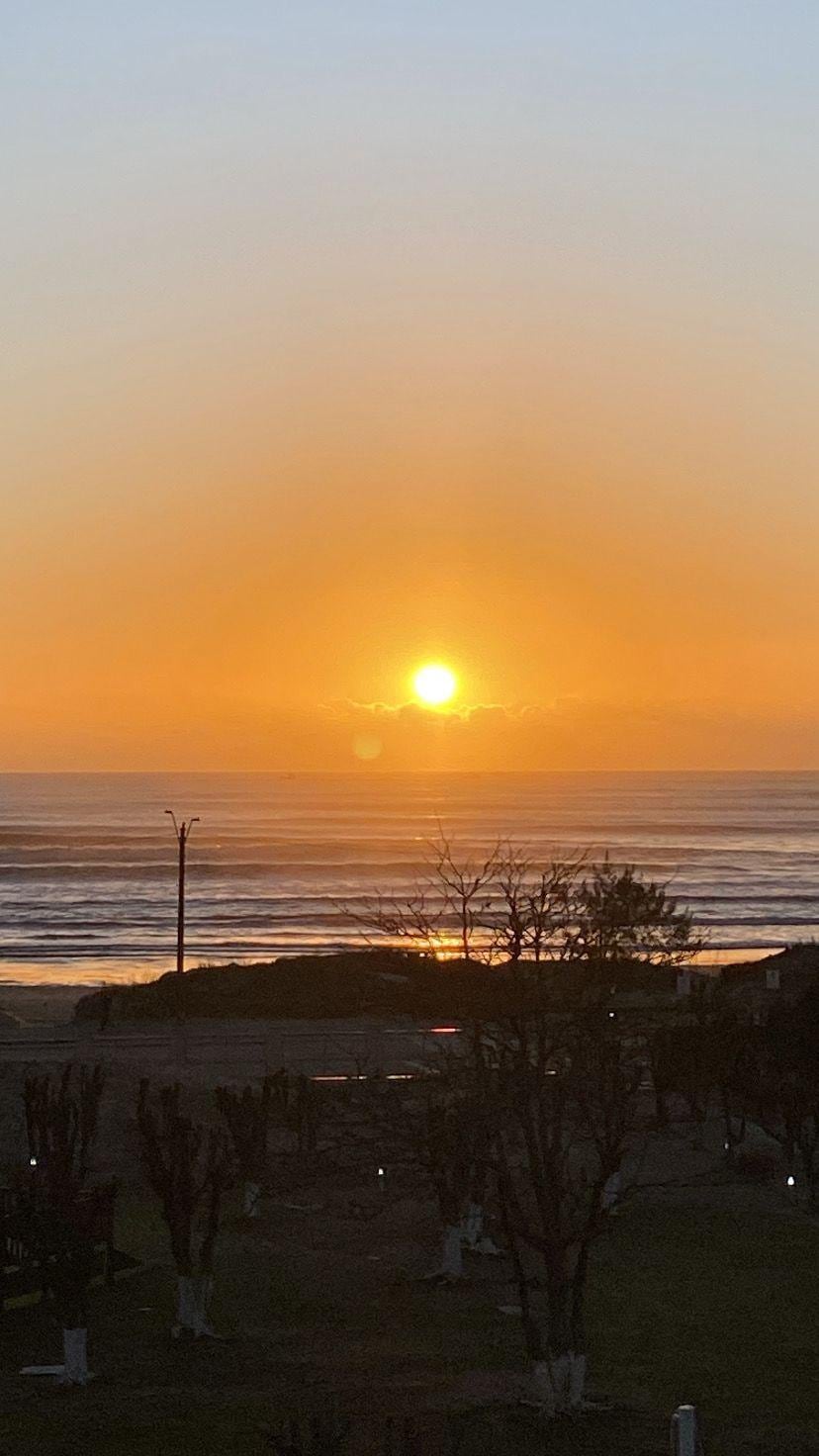 Vista do quarto do nascer do sol!