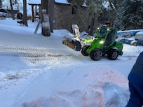 Neighborhood snow plow