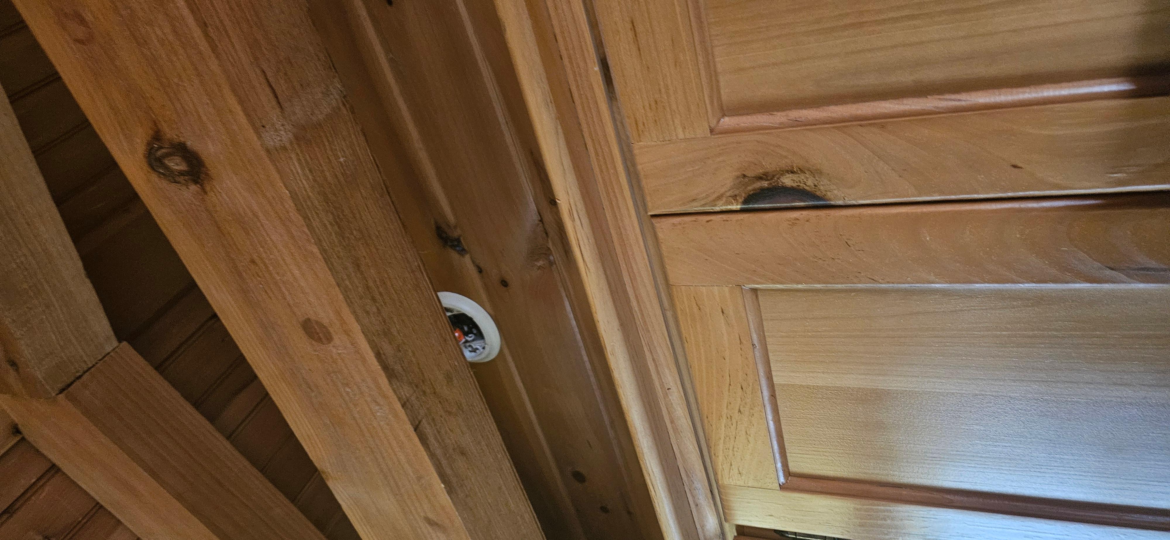 Missing smoke detector