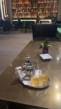 Moroccan tea welcome at the lobby