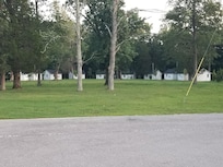 Cottage row seen from the Lodge parking lot