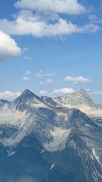 Abbott ridge, located in the nearby Rogers pass area