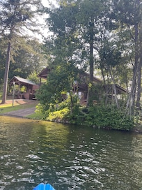 Mill's Lake House from the water