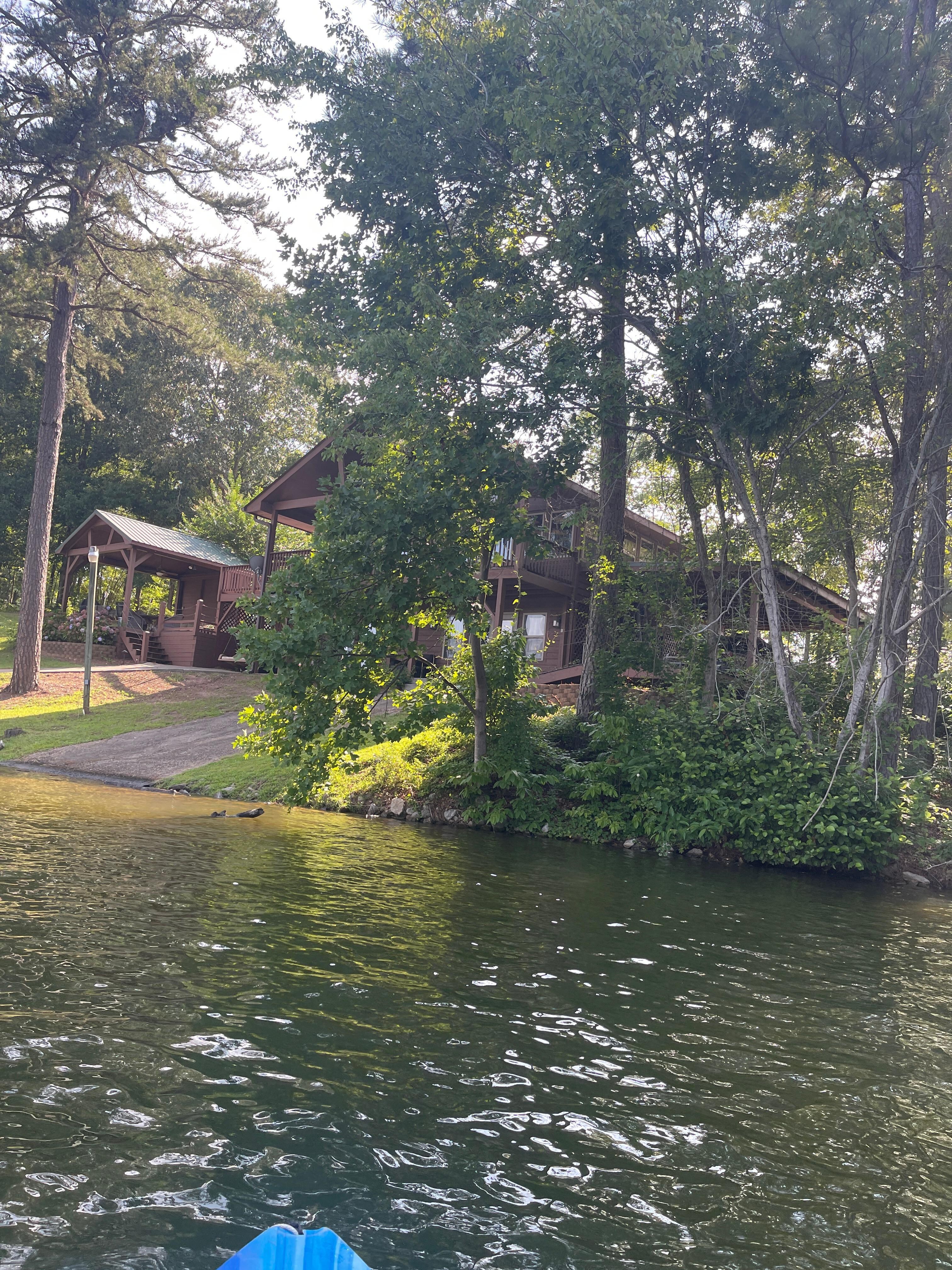 Mill's Lake House from the water