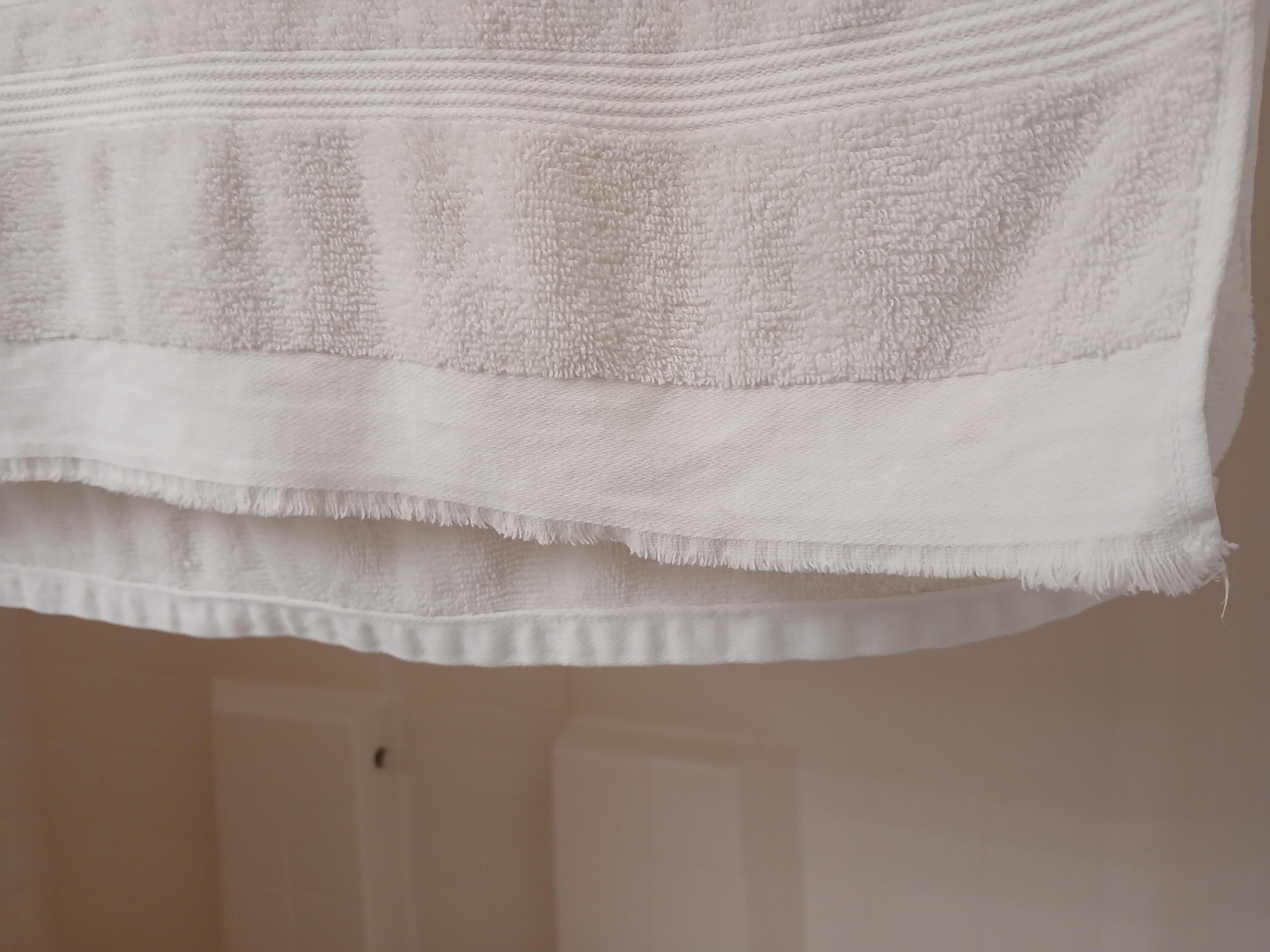 frayed towel
