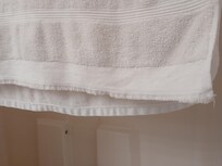 frayed towel