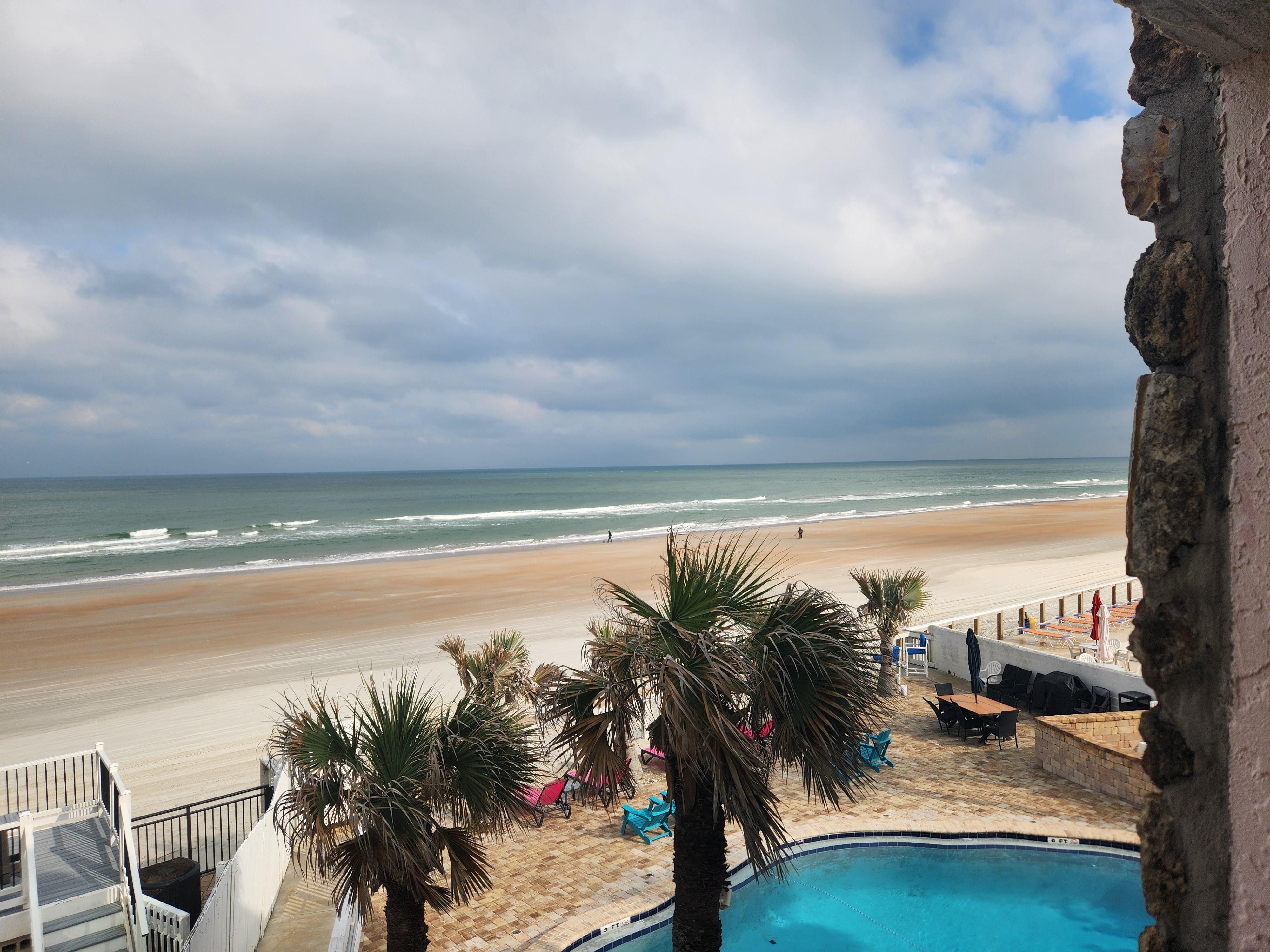 View from the balcony 