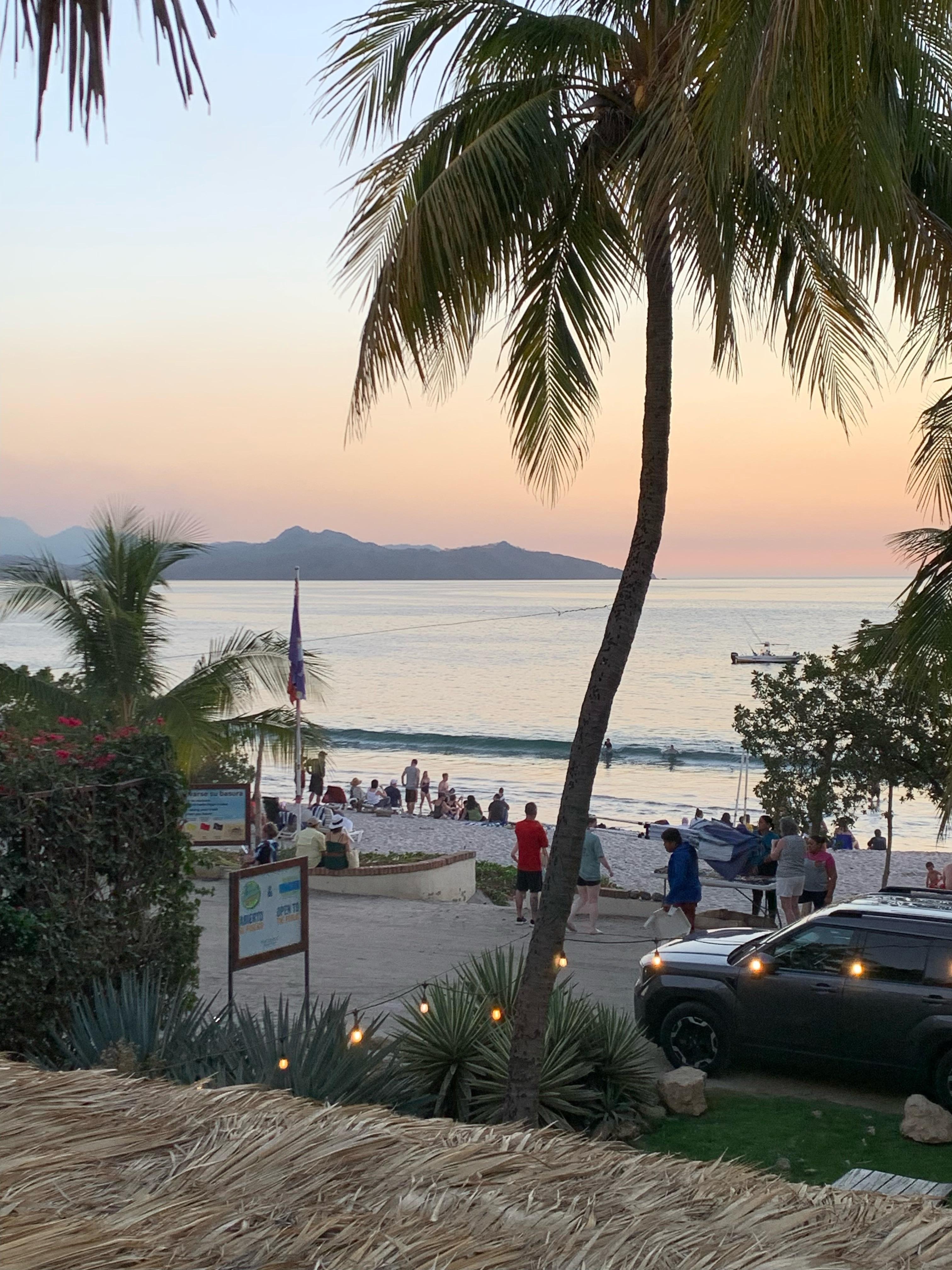 View from the  
5 o'clock somewhere bar