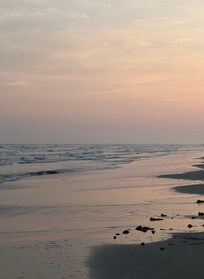 Beach at sunset