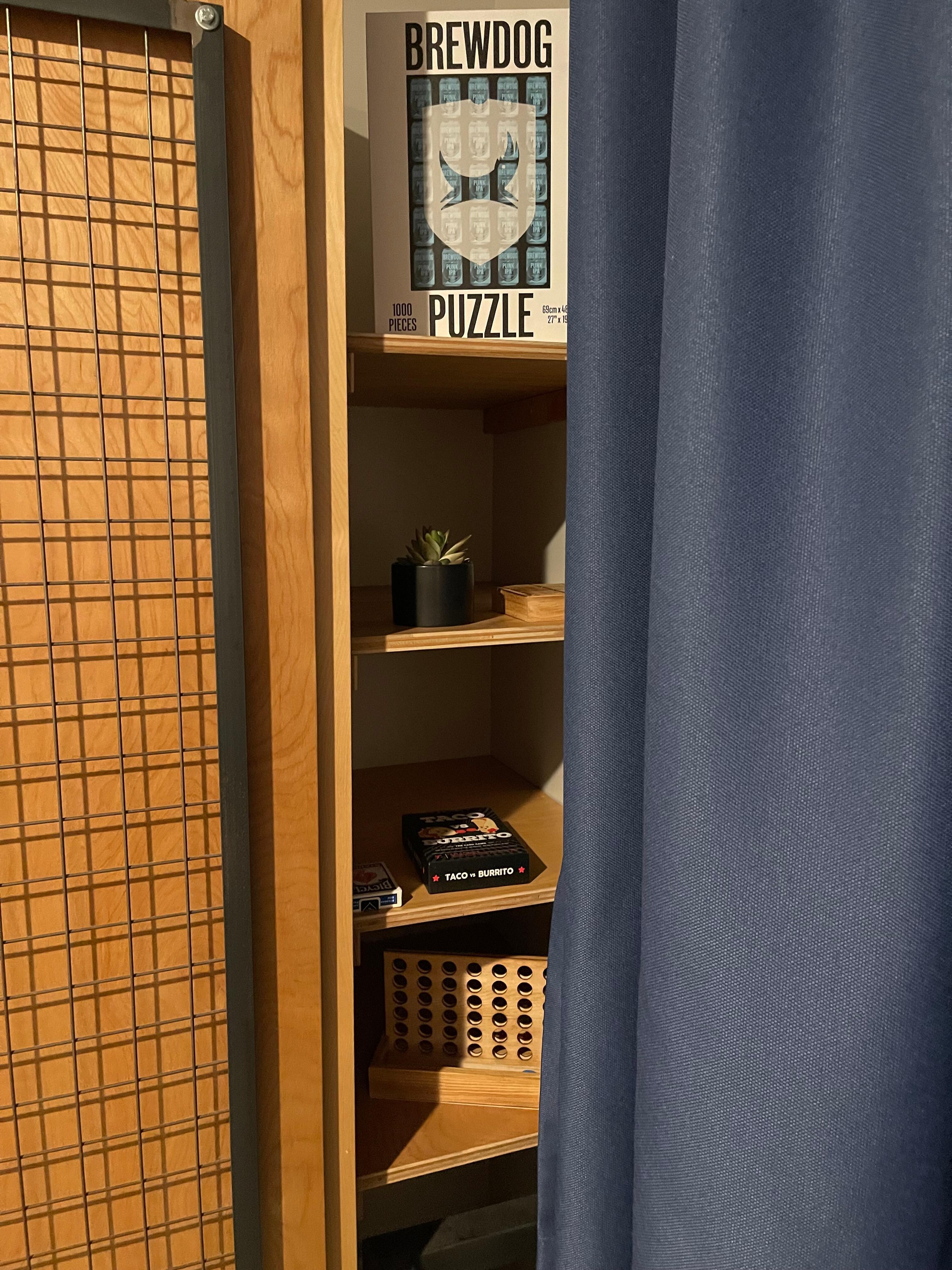 Games were a nice touch in the rooms.