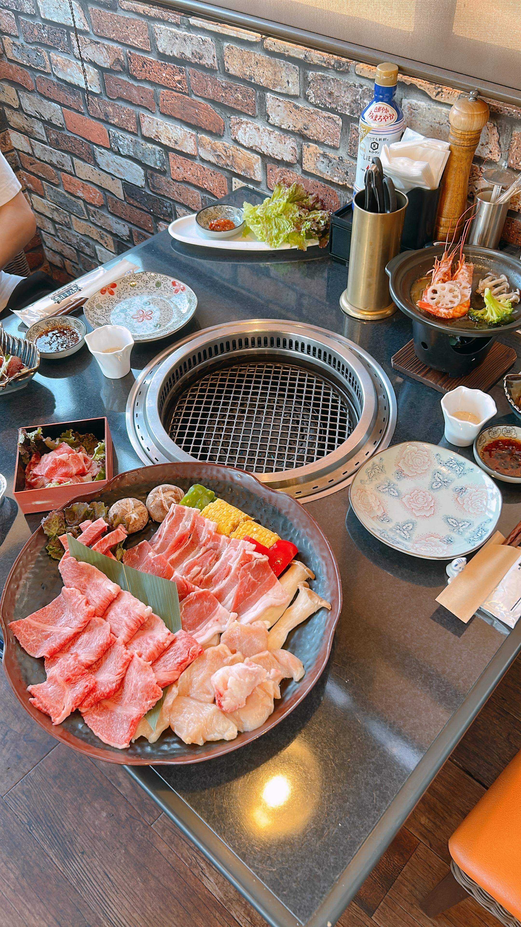 dinner (yakiniku)