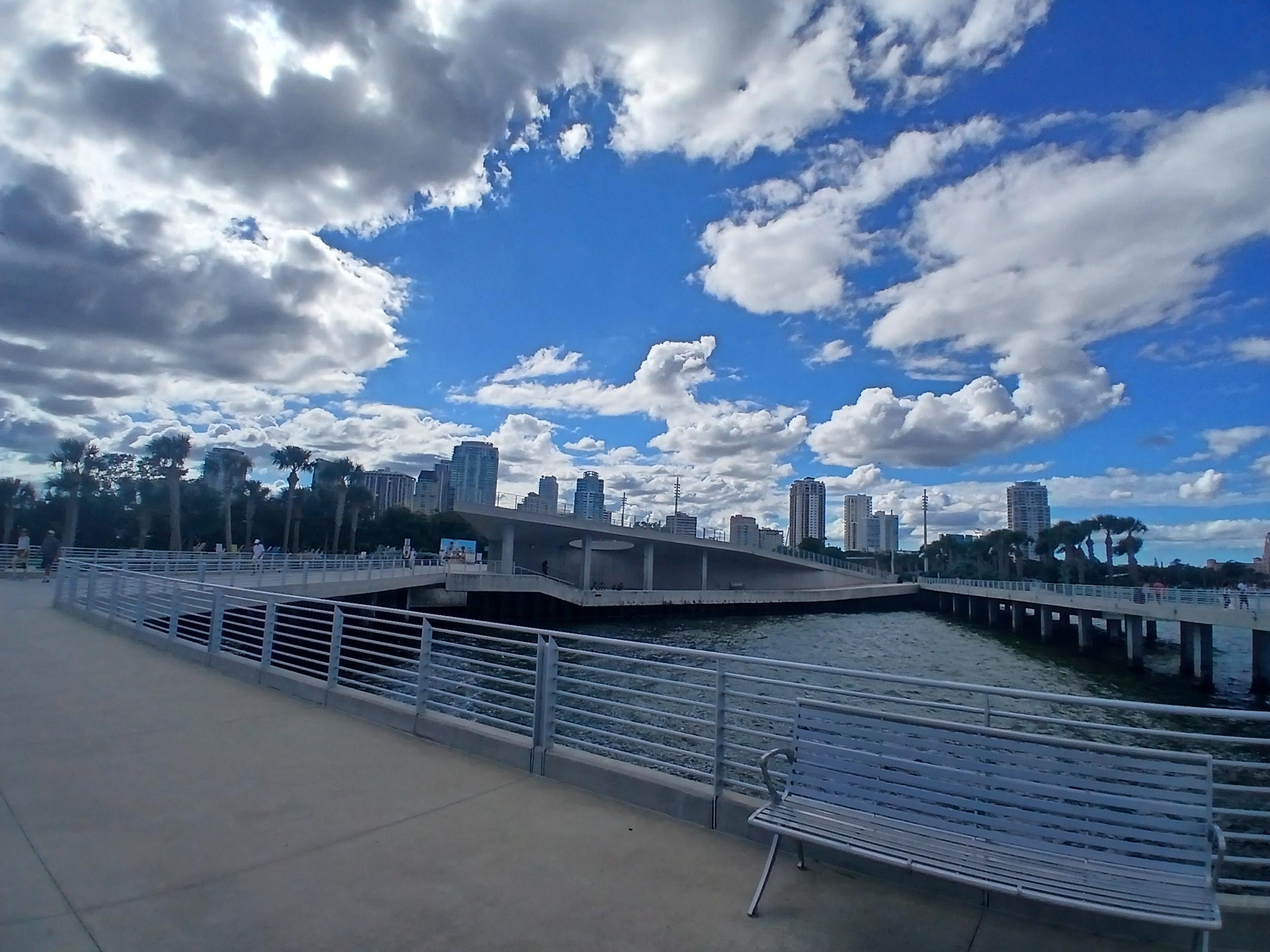 Downtown St. Petersburg boardwalk