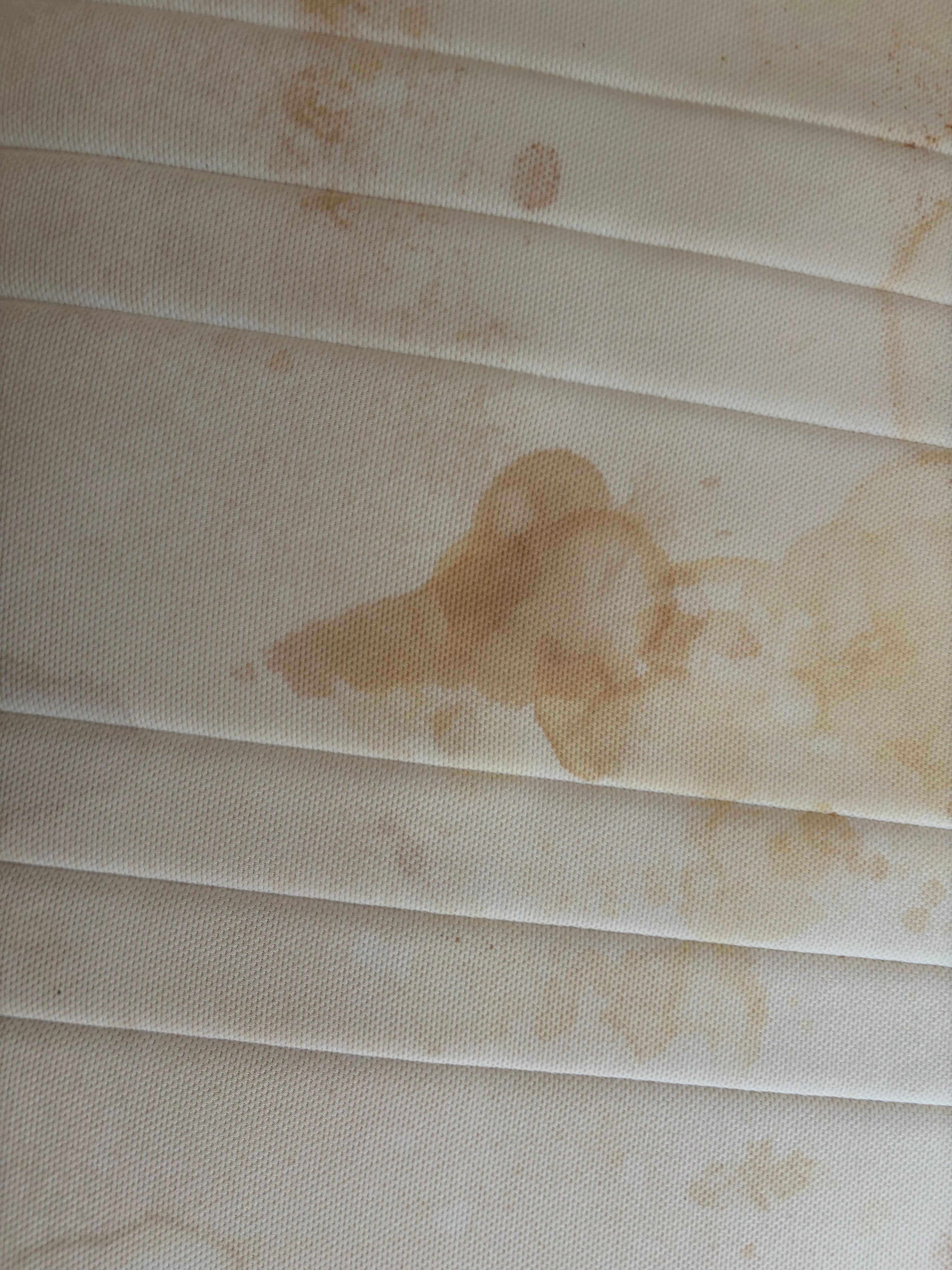 Mattress, what we found when we stripped the bed 