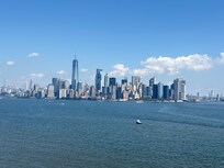 フェリーからマンハッタン南端