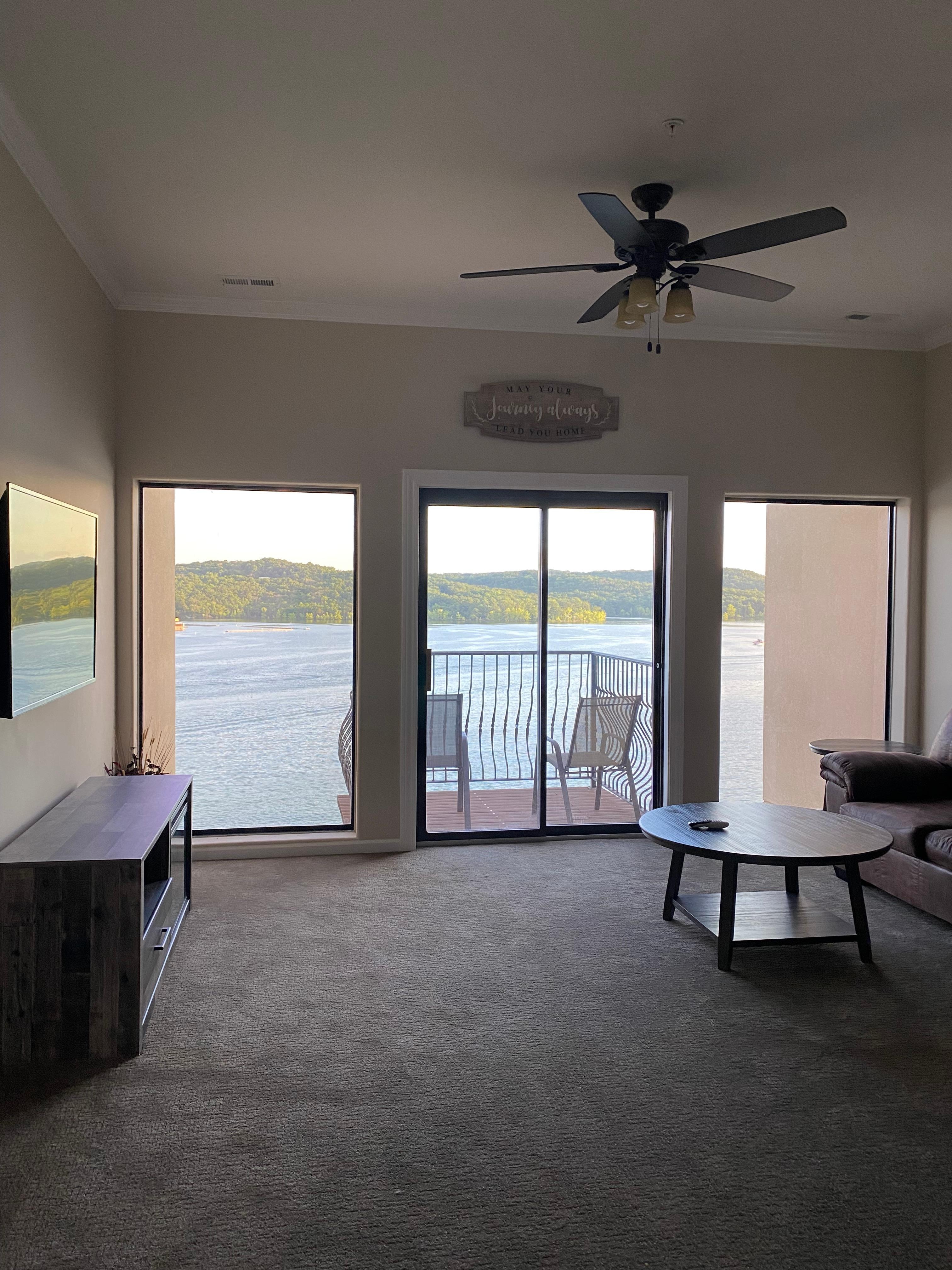 View from living room
