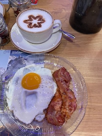 bacon and eggs