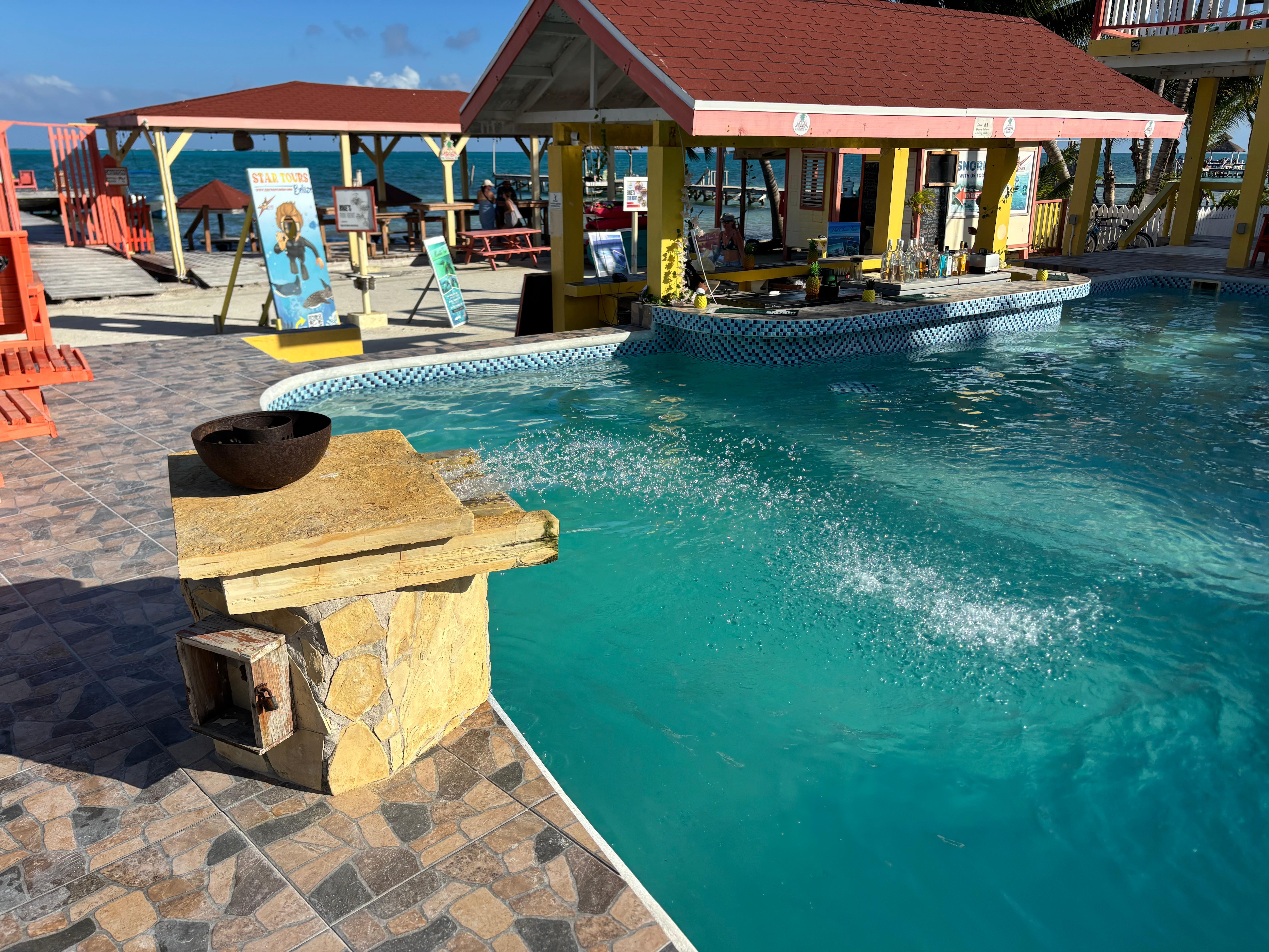 Hotel pool was nice. 