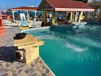 Hotel pool was nice.