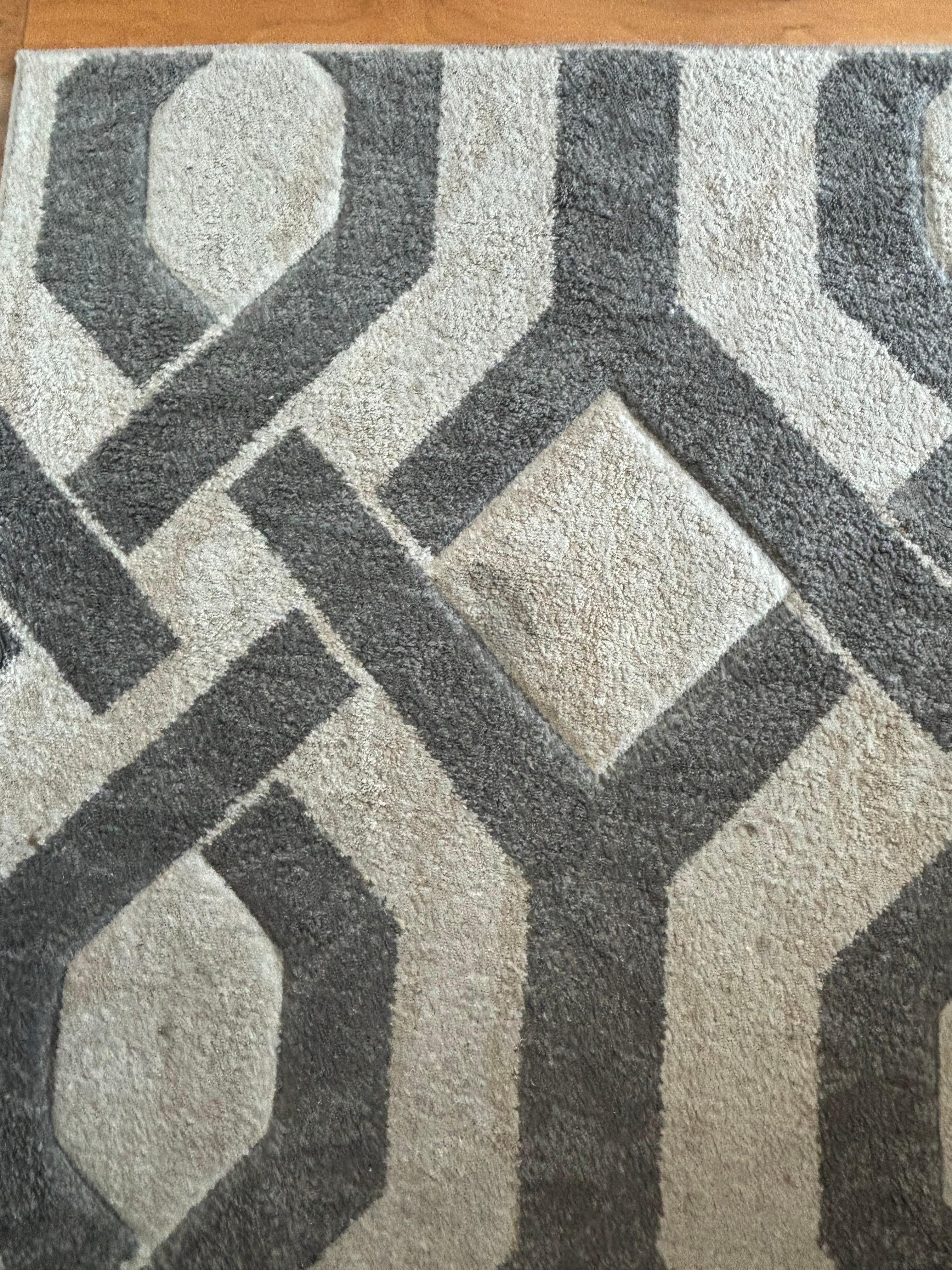 Stained carpet. 